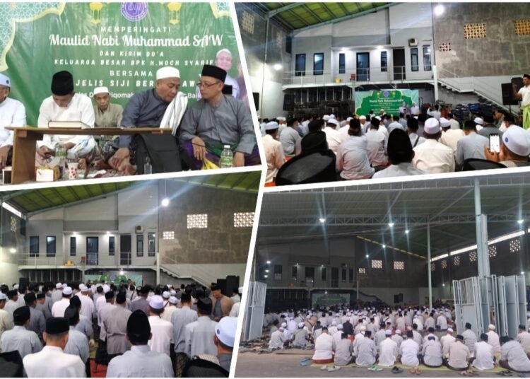 Peringatan Maulid Nabi dan Kirim Doa Keluarga Besar H Moch Syarif Bersama Majelis Siji Bersholawat