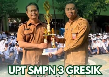 Guru UPT SMPN 3 Gresik Raih Juara 3 di Ajang AGP PGRI Cabang Gresik 2026