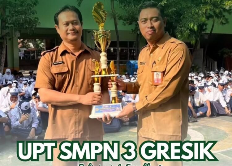 Guru UPT SMPN 3 Gresik Raih Juara 3 di Ajang AGP PGRI Cabang Gresik 2026