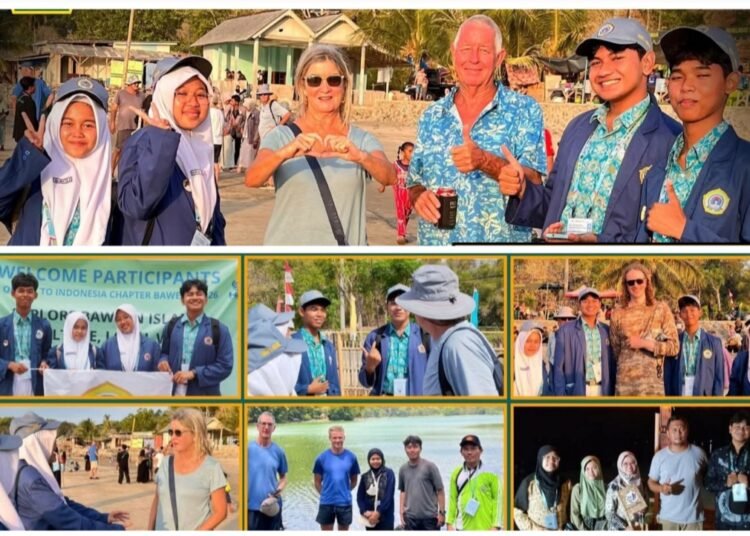 Siswa English Club MAN 1 Gresik Jadi Volunteer & Translator di Wonderful Sail to Indonesia 2026 Chapter Bawean