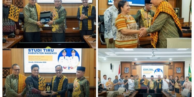 Sekda Gresik dan Ketua DPRD Sambut Hangat Kunjungan Studi Tiru Pemkab Nagekeo NTT