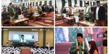 Kakanwil Dampingi Menag RI Safari Pesantren di Al Yasini Pasuruan, Mambaus Sholihin Gresik dan Darul Fiqhi Lamongan