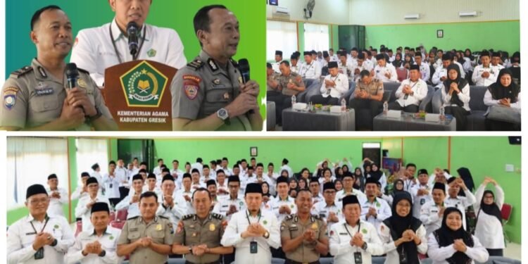 Bersama Polres Gresik, Kemenag Edukasi ASN Tangkal Ancaman Judol dan Narkoba!