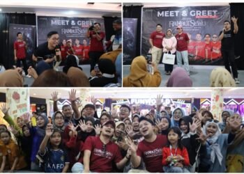 Keren !! Gressmall Hadirkan Artis Ibukota Pemain Film Rambut Sewu ke Kota Gresik