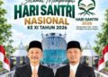 Badan Pelaksana Masjid KH. Robbach Masum Islamic Center Gresik Ucapkan Selamat Hari Santri Nasional 2026