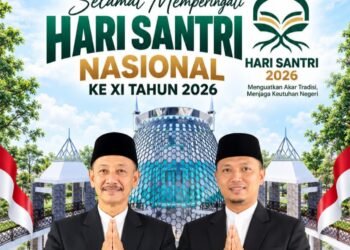 Badan Pelaksana Masjid KH. Robbach Masum Islamic Center Gresik Ucapkan Selamat Hari Santri Nasional 2026