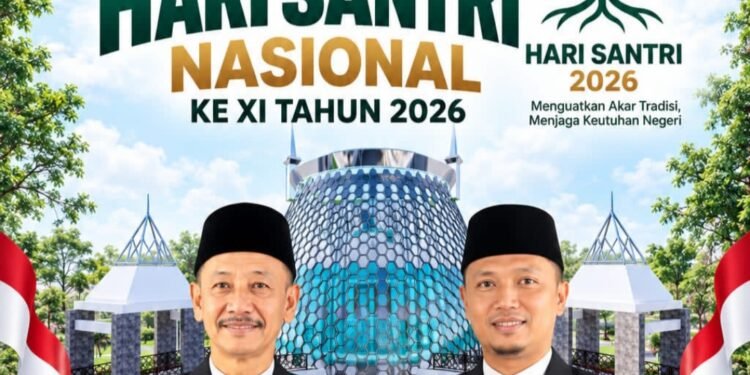 Badan Pelaksana Masjid KH. Robbach Masum Islamic Center Gresik Ucapkan Selamat Hari Santri Nasional 2026