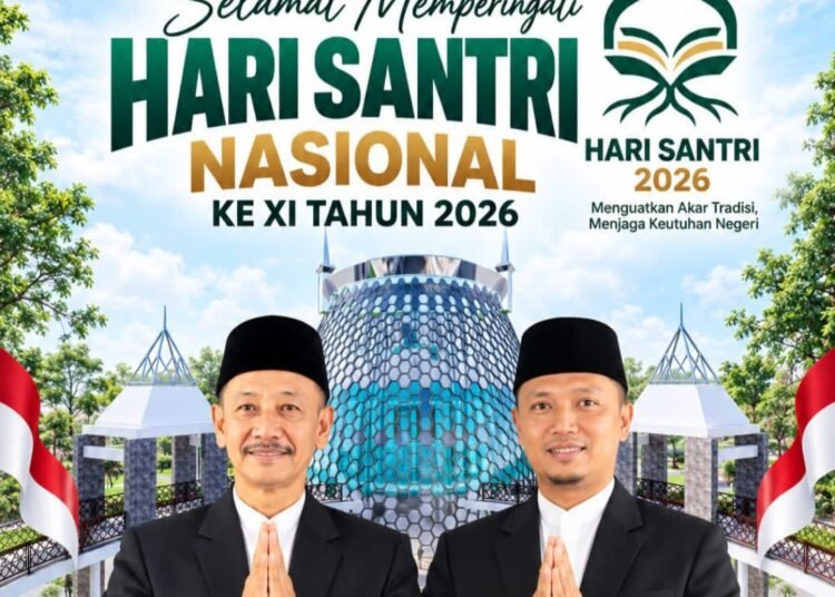 Badan Pelaksana Masjid KH. Robbach Masum Islamic Center Gresik Ucapkan Selamat Hari Santri Nasional 2026