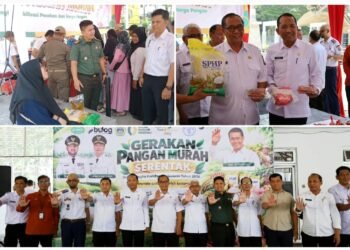 Gerakan Pangan Murah Bikin Warga Gresik Sumringah: Terima Kasih Bupati Gus Yani & Wabup Alif 