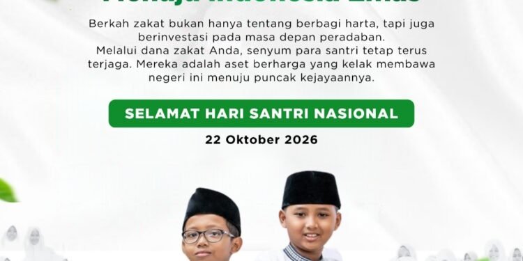 Baznas Gresik: Zakat Berdayakan Santri, Santri Menguatkan Negeri Menuju Indonesia Emas