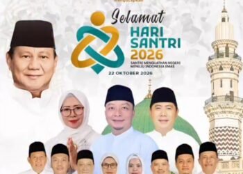 Keluarga Besar DPC dan Fraksi Gerindra DPRD Gresik Ucapkan Selamat Hari Santri Nasional 2026