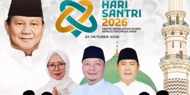Keluarga Besar DPC dan Fraksi Gerindra DPRD Gresik Ucapkan Selamat Hari Santri Nasional 2026