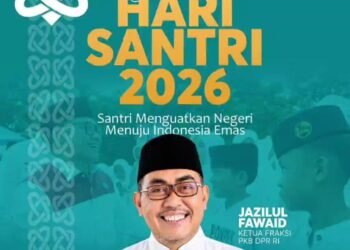 Ketua Fraksi PKB DPR RI Jazilul Fawaid Ucapkan Selamat Hari Santri Nasional 2026