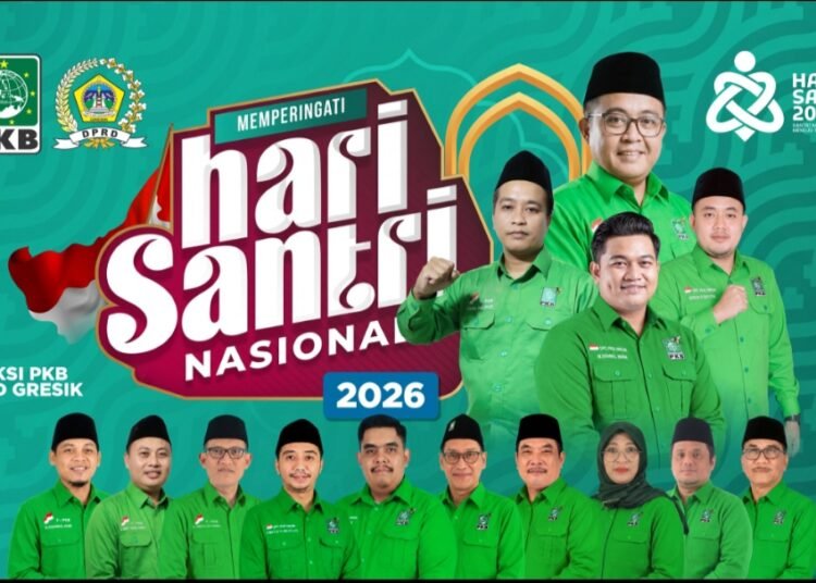 Fraksi PKB DPRD Gresik Ucapkan Selamat Hari Santri Nasional 2026