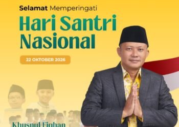 Anggota DPRD Gresik Khusnul Fiqhan Ucapkan Selamat Hari Santri Nasional 2026