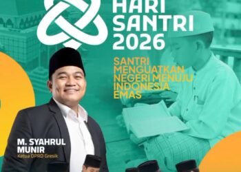 Ketua DPRD Gresik M Syahrul Munir Ucapkan Selamat Hari Santri Nasional 2026