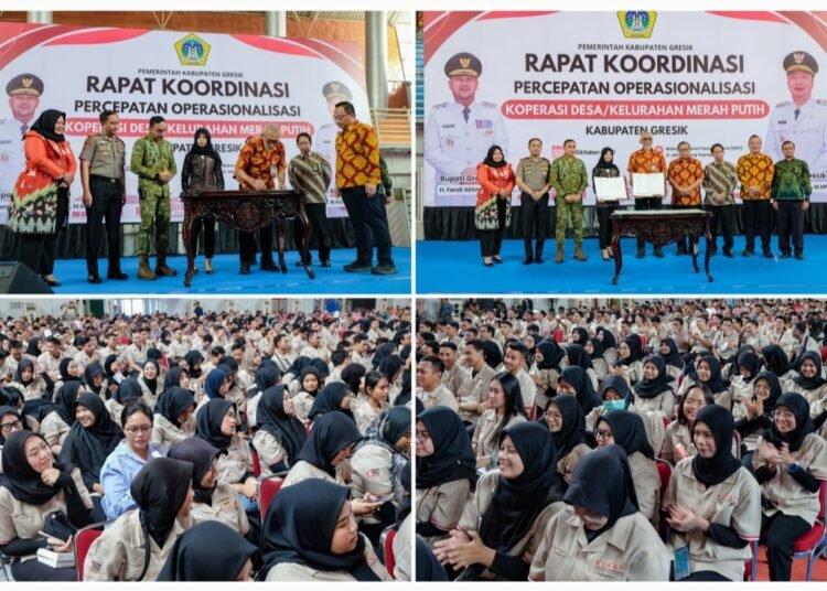 356 Koperasi Merah Putih di Gresik Siap Tingkatkan Kesejahteraan Masyarakat