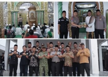 Penuh Keberkahan !! Kapolres Gresik Gelar Safari Jumat dan Rembuk Desa di Tebaloan Duduksampeyan