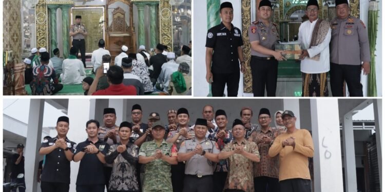 Penuh Keberkahan !! Kapolres Gresik Gelar Safari Jumat dan Rembuk Desa di Tebaloan Duduksampeyan