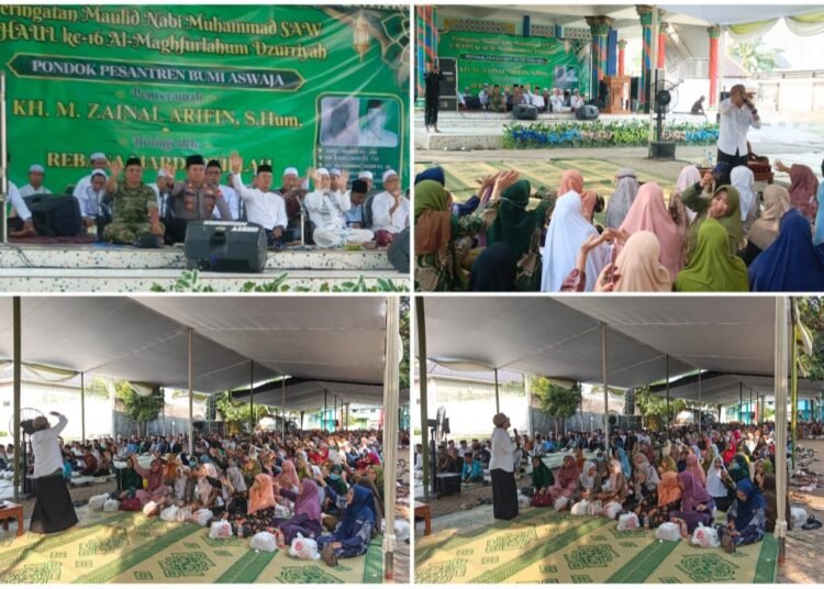 Ponpes Bumi Aswaja Dukun Gresik Gelar Haul ke-16 dan Maulid Nabi: Momentum Pererat Tali Silaturahmi