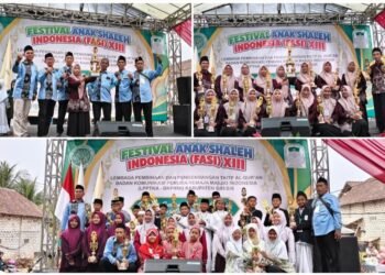 LPPTKA BKPRMI Kabupaten Gresik Sukses Gelar FASI XIII: 620 Santri Unjuk Kemampuan dan Asah Prestasi Al-Qur’an