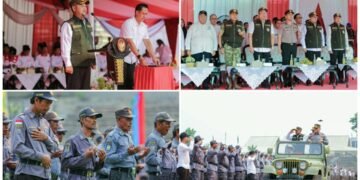 Bupati Gus Yani Pimpin Apel Akbar sekaligus Lantik Pengurus DPC ASLINMAS Kabupaten Gresik Periode 2026–2031