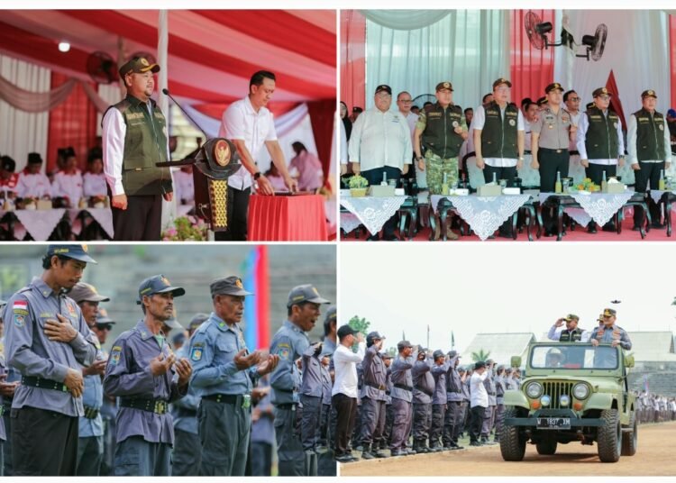 Bupati Gus Yani Pimpin Apel Akbar sekaligus Lantik Pengurus DPC ASLINMAS Kabupaten Gresik Periode 2026–2031