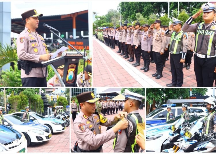 Kapolres Gresik Pimpin Langsung Apel Gelar Pasukan Operasi Patuh Semeru 2026: Utamakan Edukasi dan Keselamatan Pengendara
