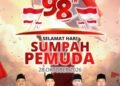 Segenap Pimpinan dan Anggota DPRD Gresik Ucapkan Selamat Memperingati 98 Tahun Sumpah Pemuda