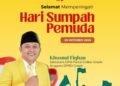 Khusnul Fiqhan DPRD Gresik Ucapkan Selamat Hari Sumpah Pemuda ke-98