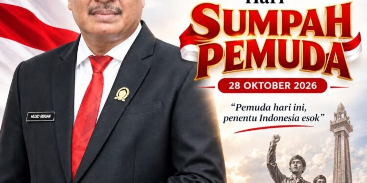 Wakil Ketua DPRD Gresik H Mujid Riduan SH Ucapkan Selamat Memperingati Hari Sumpah Pemuda 2026