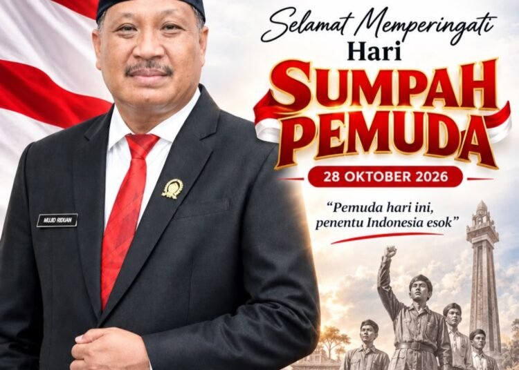 Wakil Ketua DPRD Gresik H Mujid Riduan SH Ucapkan Selamat Memperingati Hari Sumpah Pemuda 2026