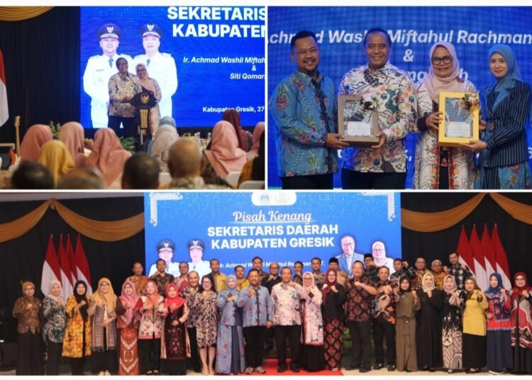 Pisah Kenang Penuh Haru !! Bupati dan Wabup Gresik Apresiasi Dedikasi, Loyalitas dan Kerja Nyata Sekda Achmad Washil