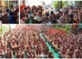 Ratusan Siswa UPT SMP Negeri 2 Gresik Riang Gembira Sarapan Bergizi Bersama dari MBG