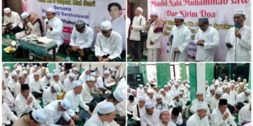 Istiqomah Siji Bersholawat 40 Hari Kyai Abdul Syukur dan Orang Tua Akhi Zul Farid ke-19 di Masjid Miftahul Huda