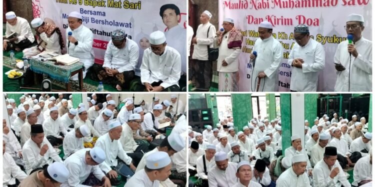 Istiqomah Siji Bersholawat 40 Hari Kyai Abdul Syukur dan Orang Tua Akhi Zul Farid ke-19 di Masjid Miftahul Huda